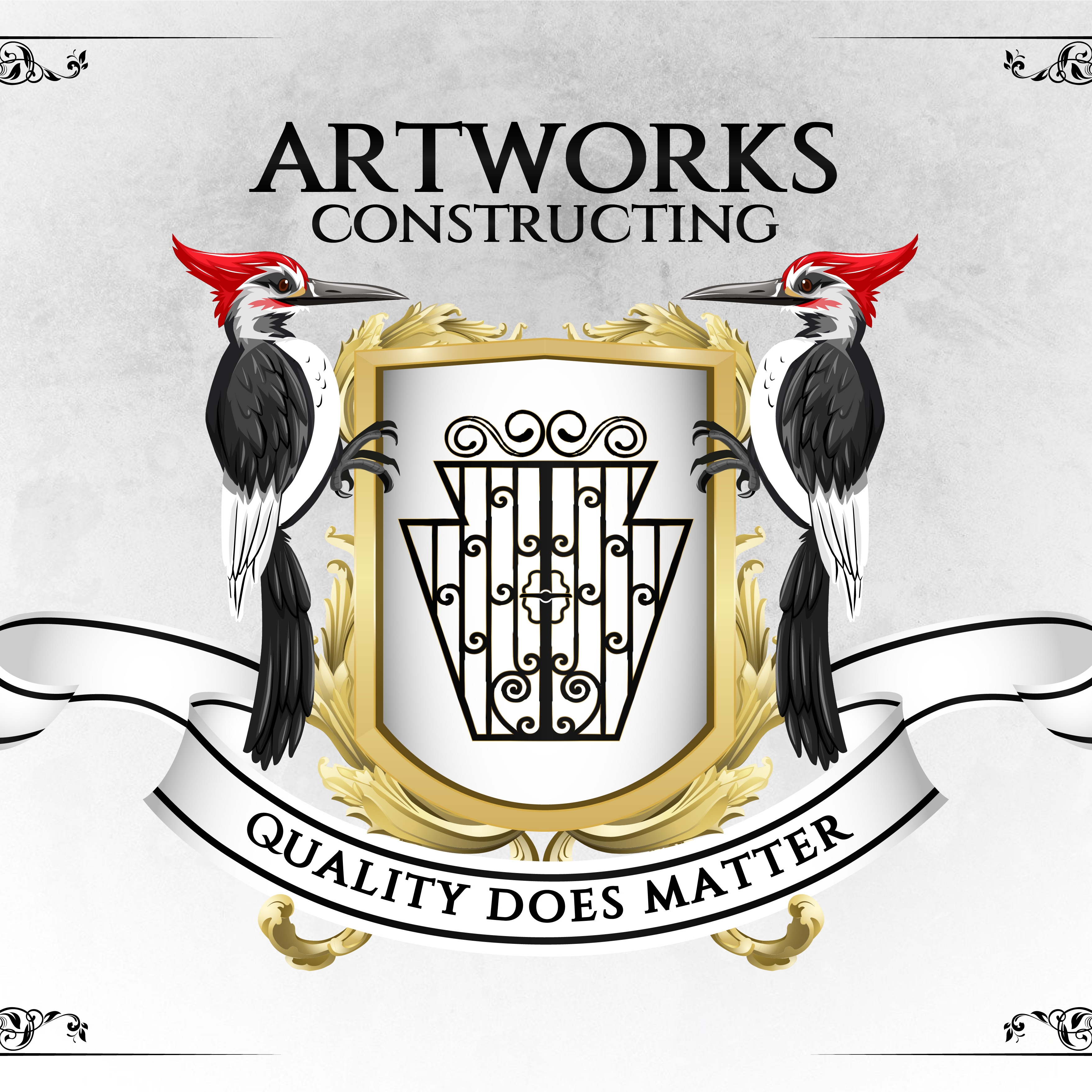 Logo for Artworks Constructing