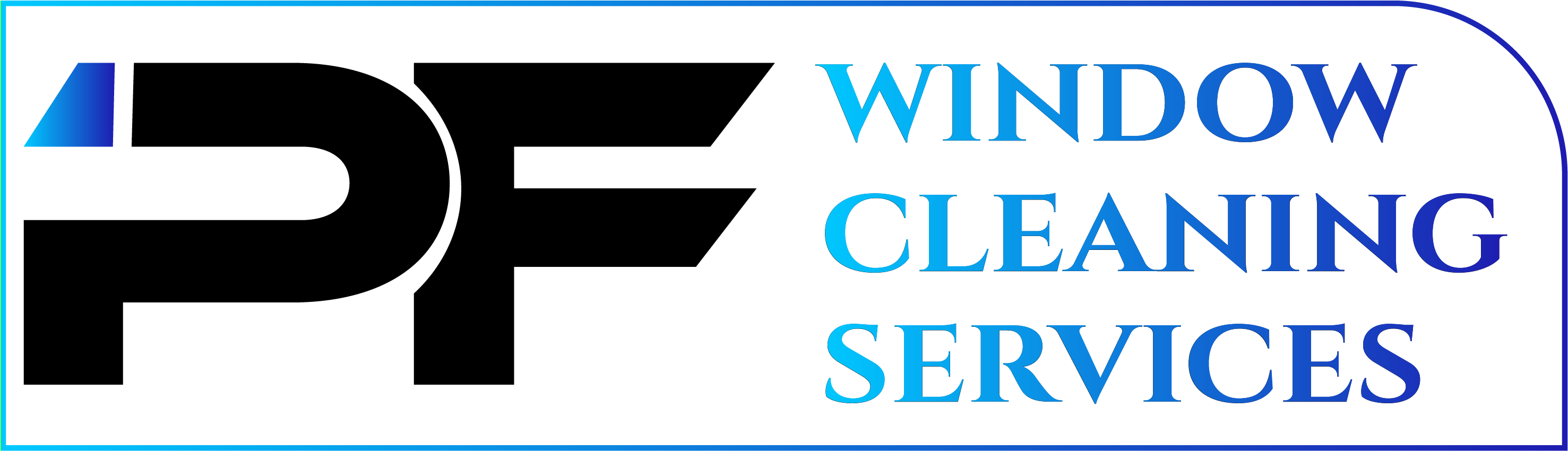 PF Window Cleaning logo