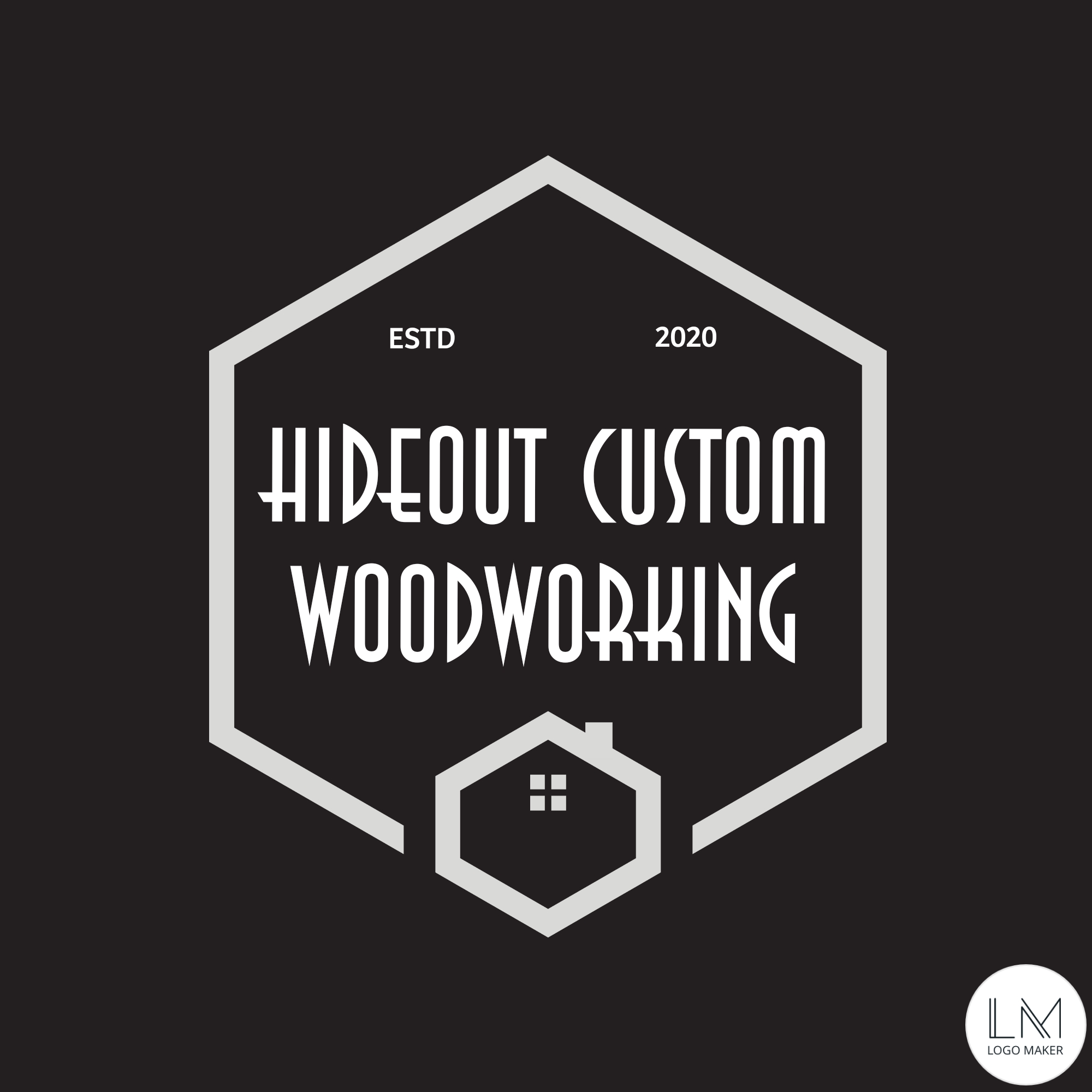 Logo for Hideout Custom Woodworking LLC