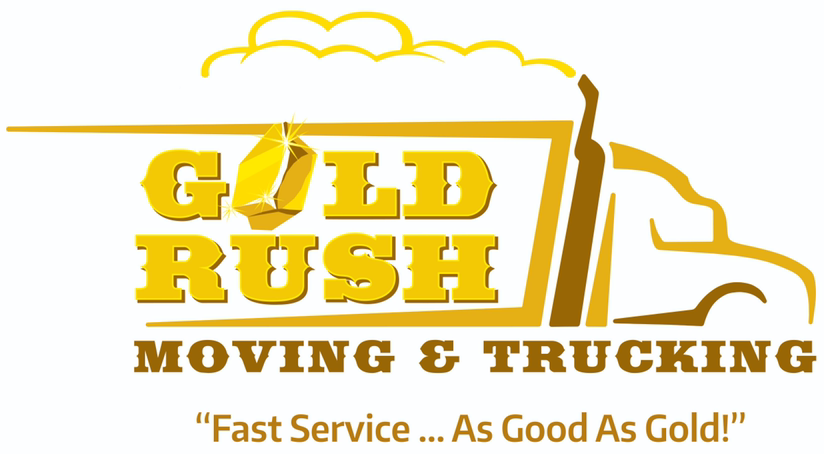 Logo for Gold Rush Moving and Trucking