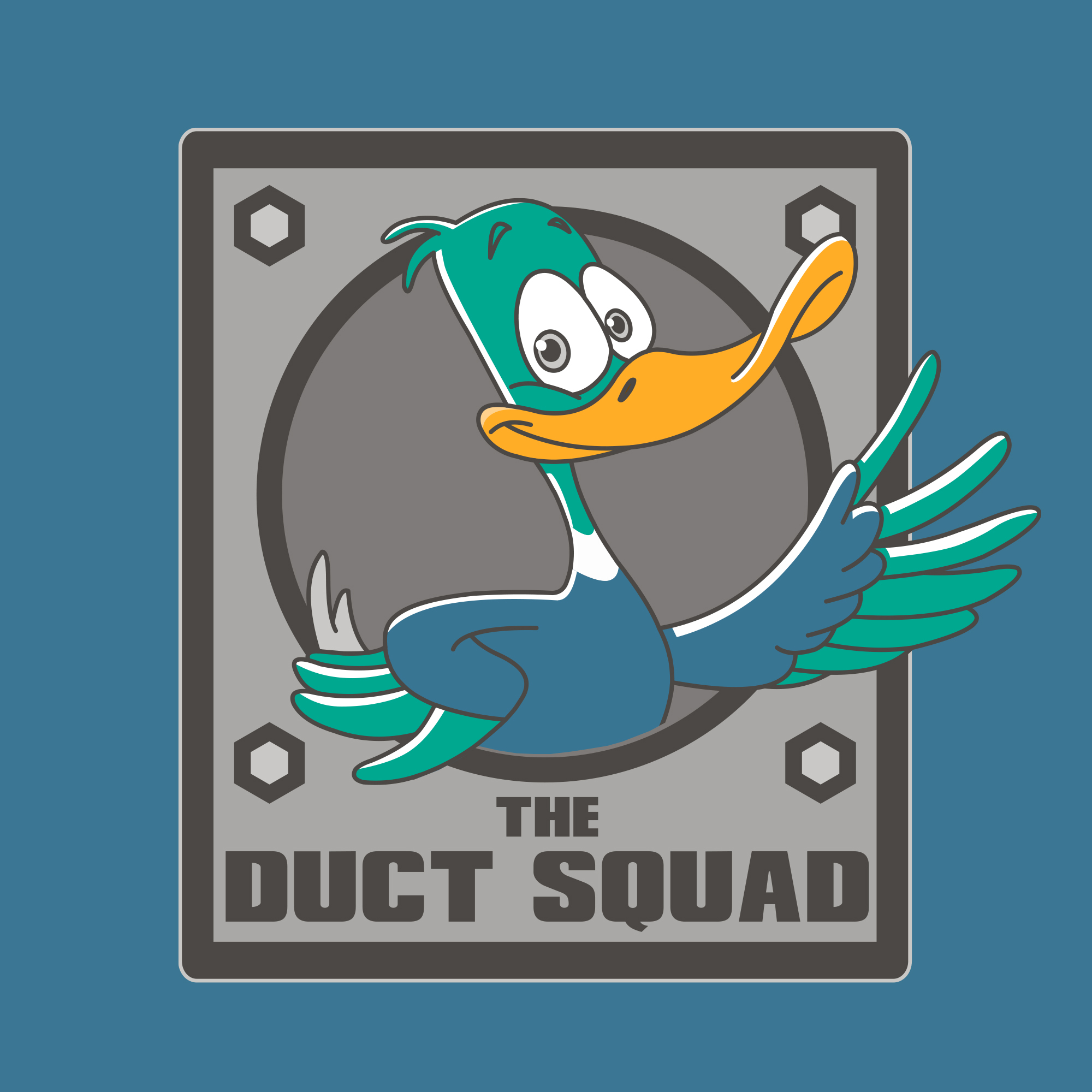 Logo for The Duct Squad