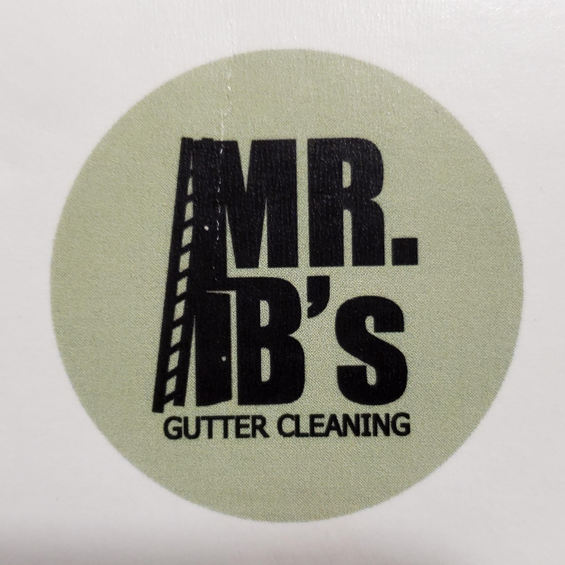 Logo for Mr.B's Gutter Cleaing