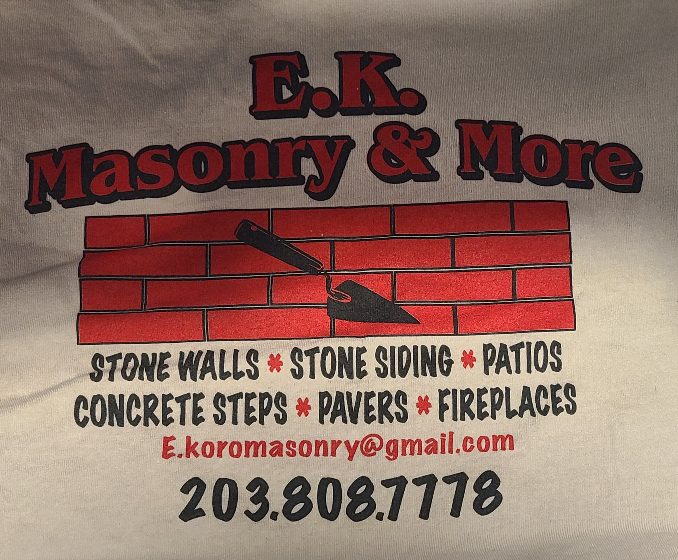 E.k masonry&more logo