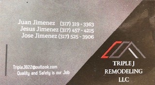 Triple J Remodeling LLC. logo