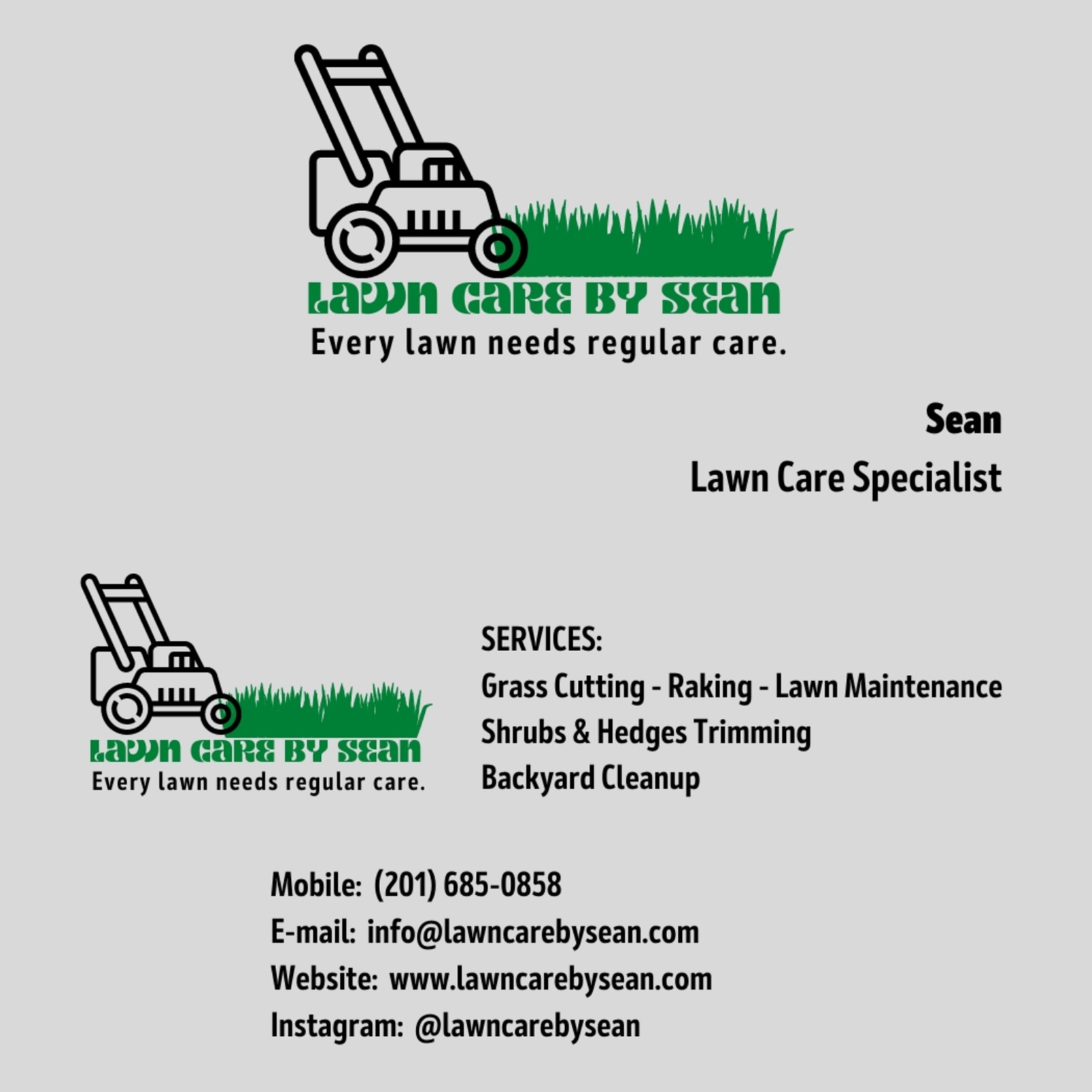 Logo for Lawncarebysean