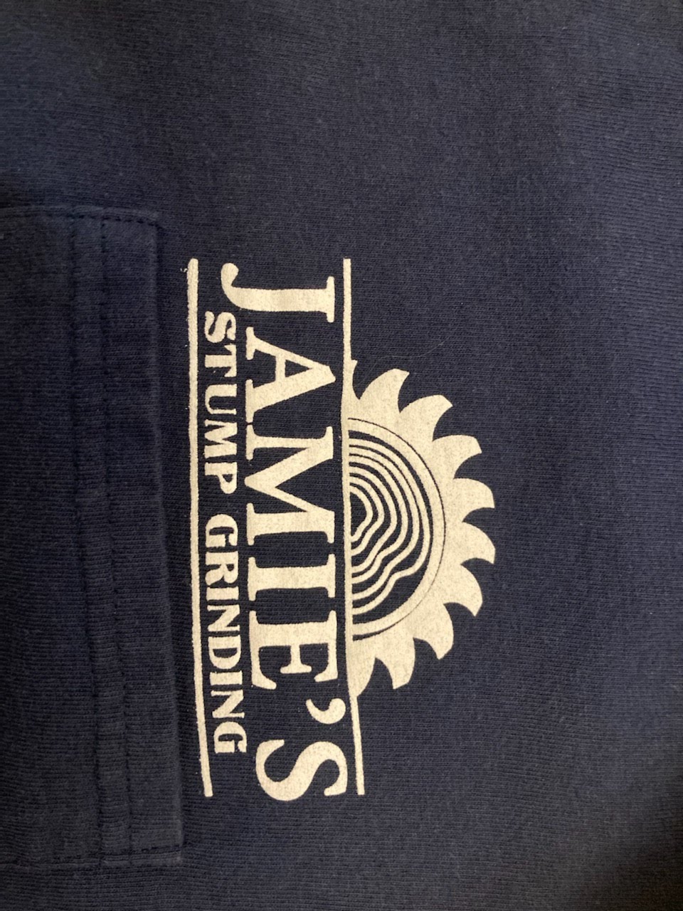 Jamie's Stump Grinding logo