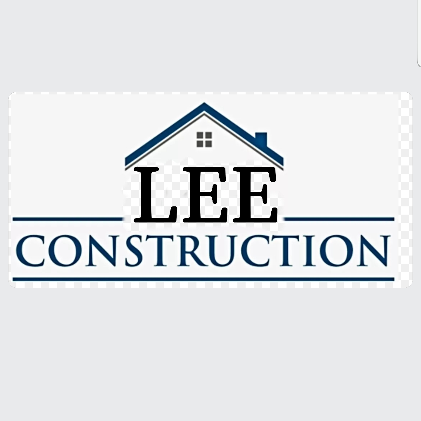 Lee Construction logo