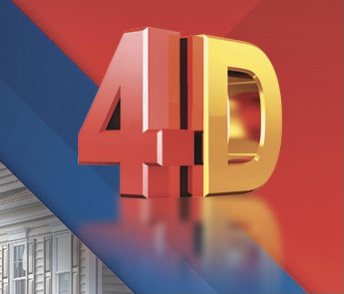 4D Communications logo