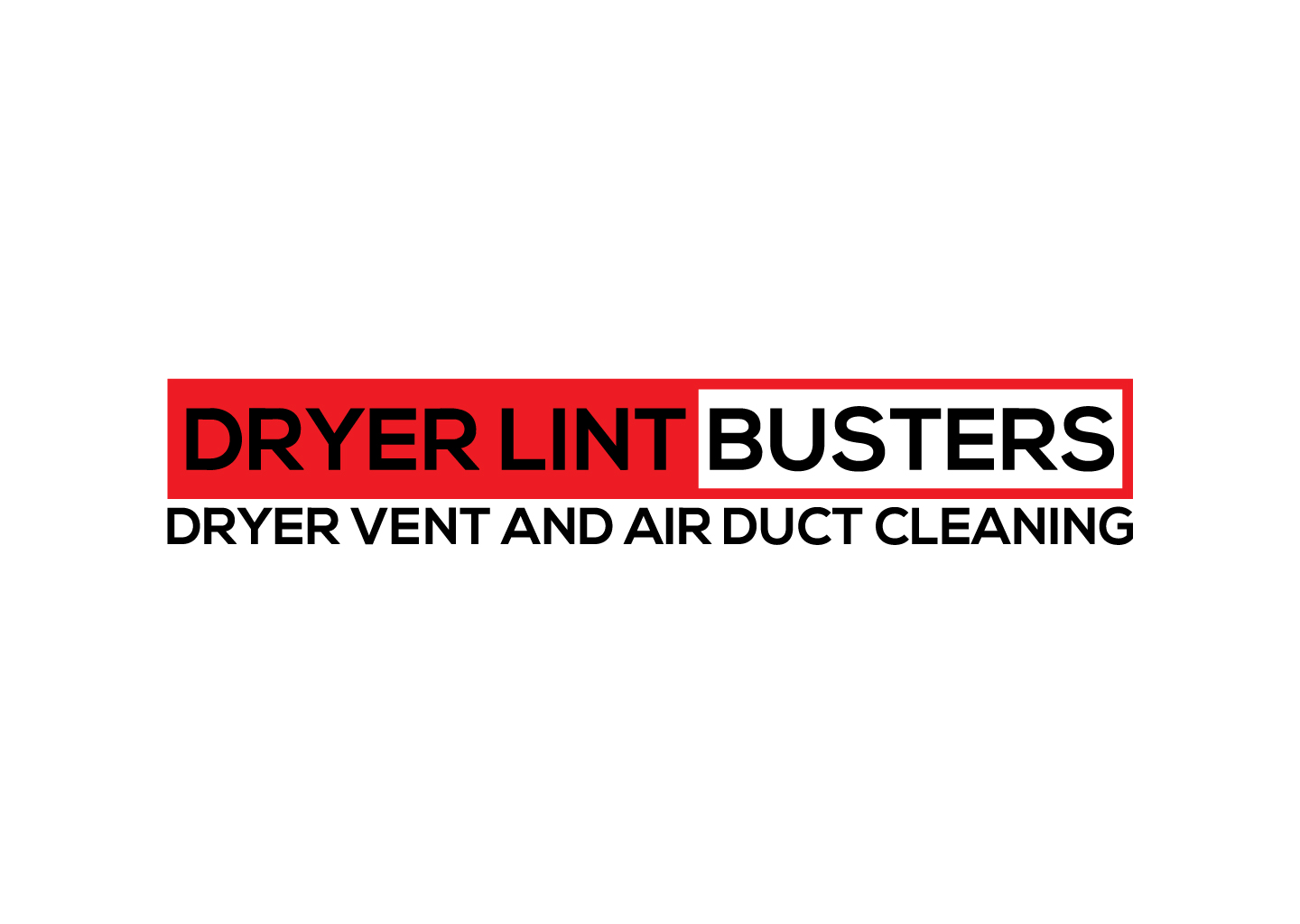 Logo for Dryer Vent Lint Busters
