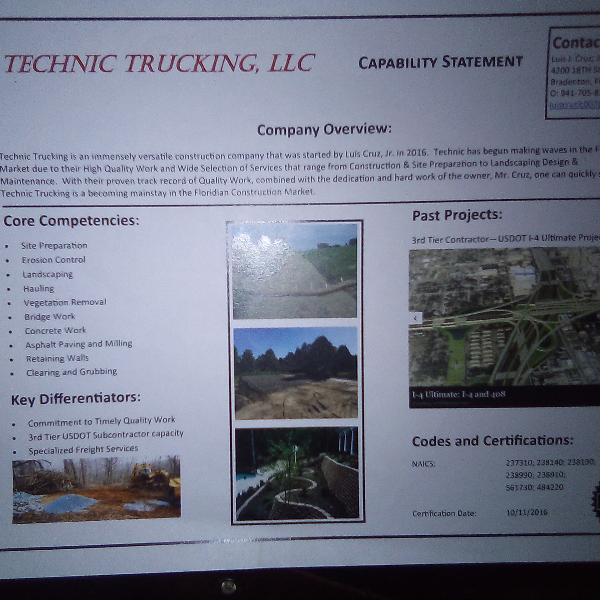 Technic Trucking logo
