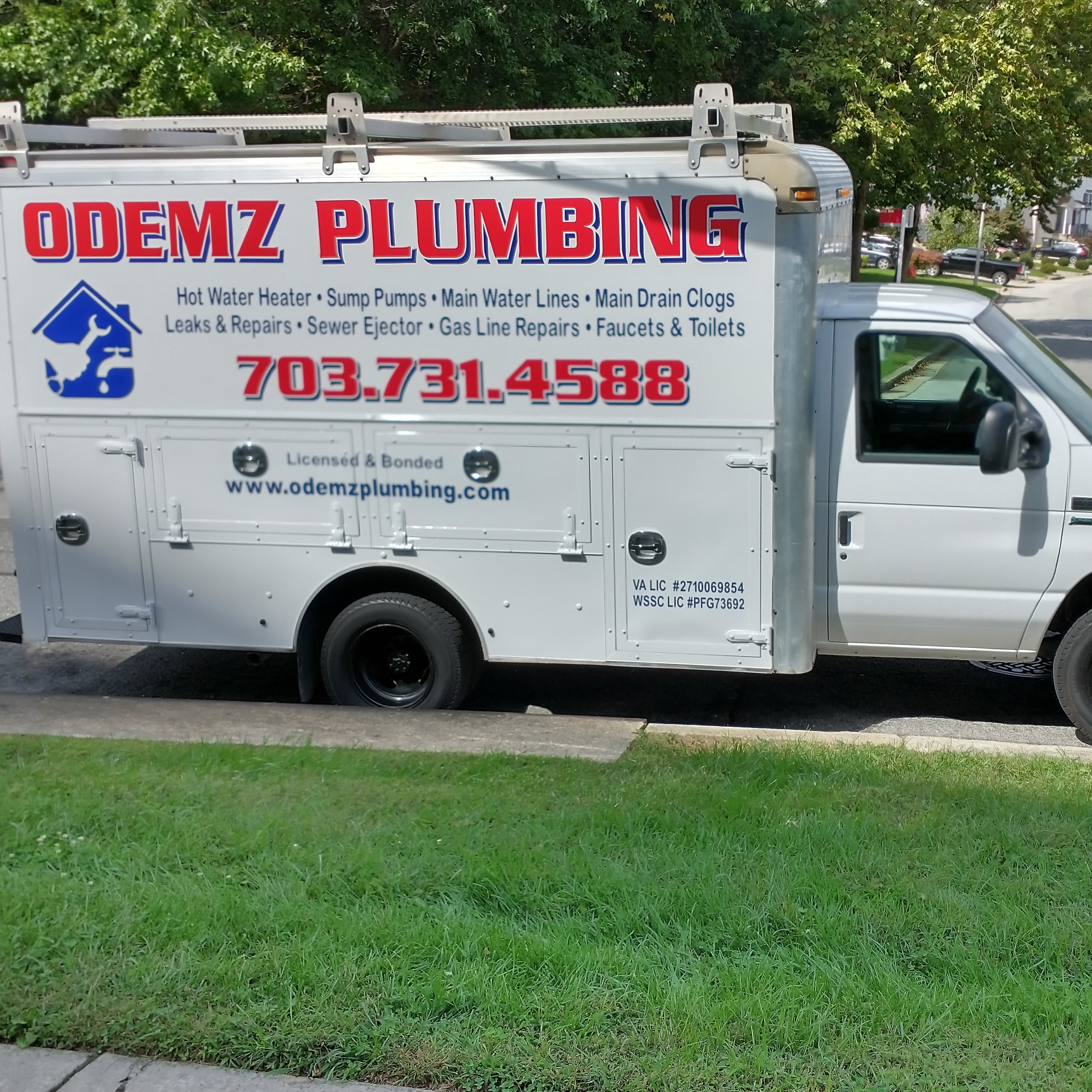 Logo for Odemz Plumbing