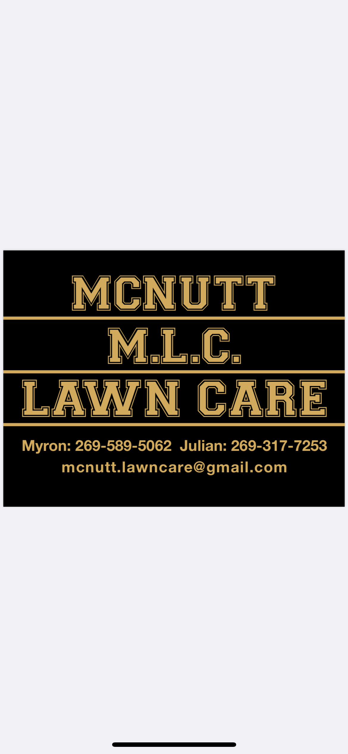Avatar for McNutt Lawn Care