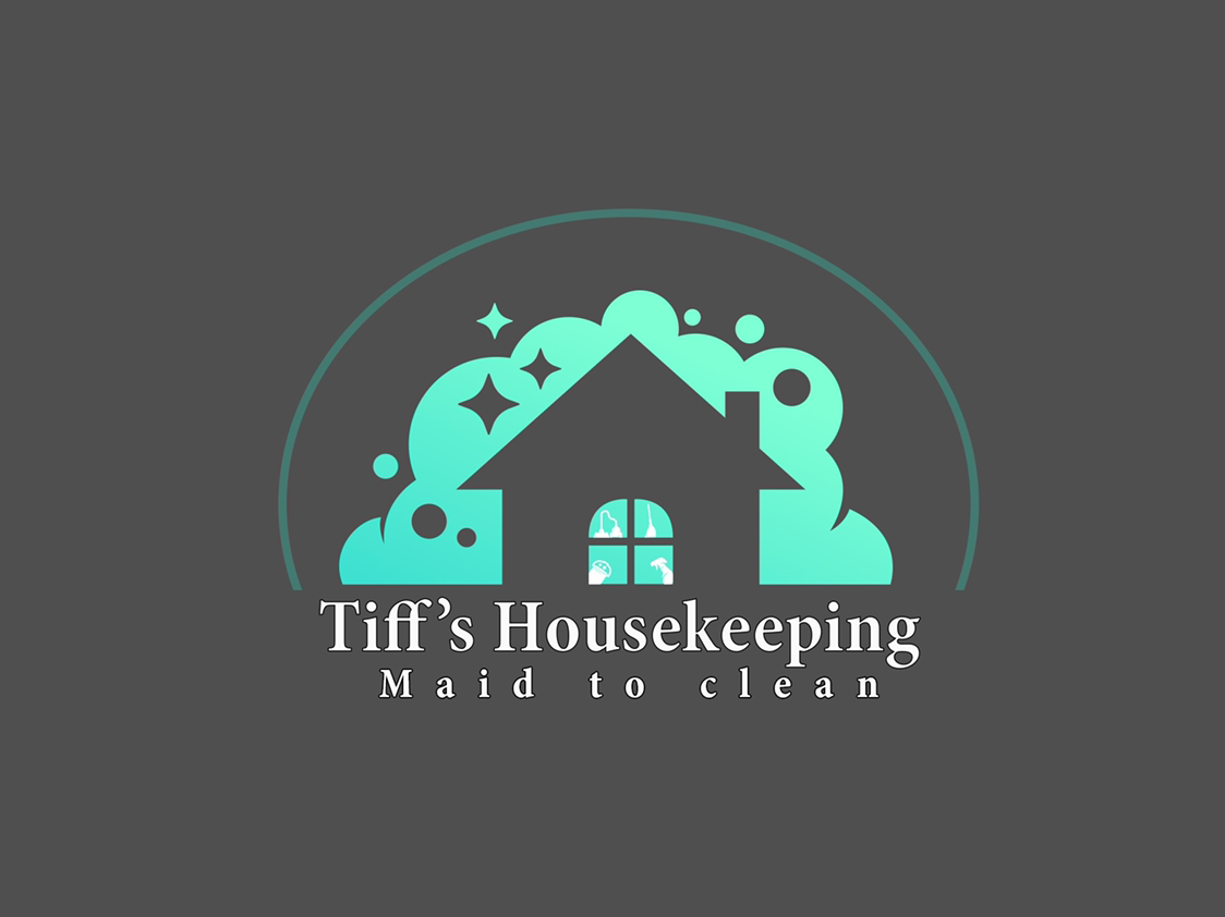 Logo for Tiffany's Housekeeping - Maid to Clean