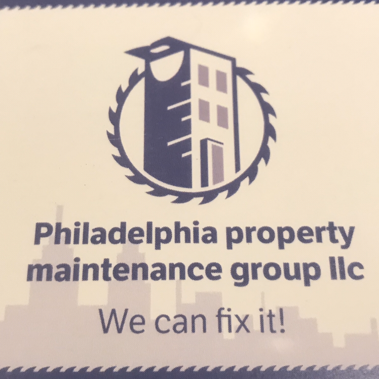 Logo for Philadelphia property maintenance group LLC