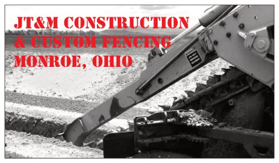 JT&M Construction & Custom fencing logo