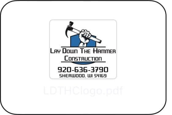 Lay Down The Hammer Construcion logo