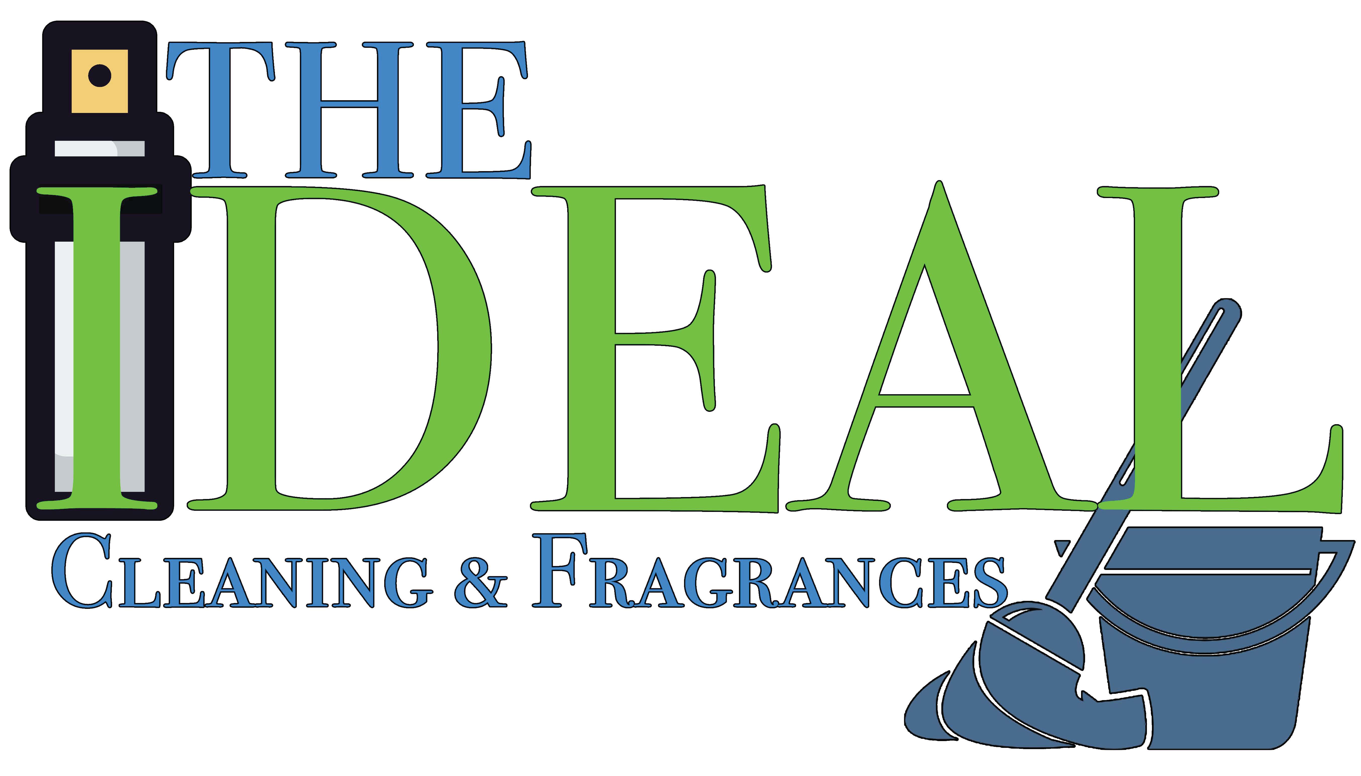 Logo for The Ideal Cleaning and Fragrances,LLC.