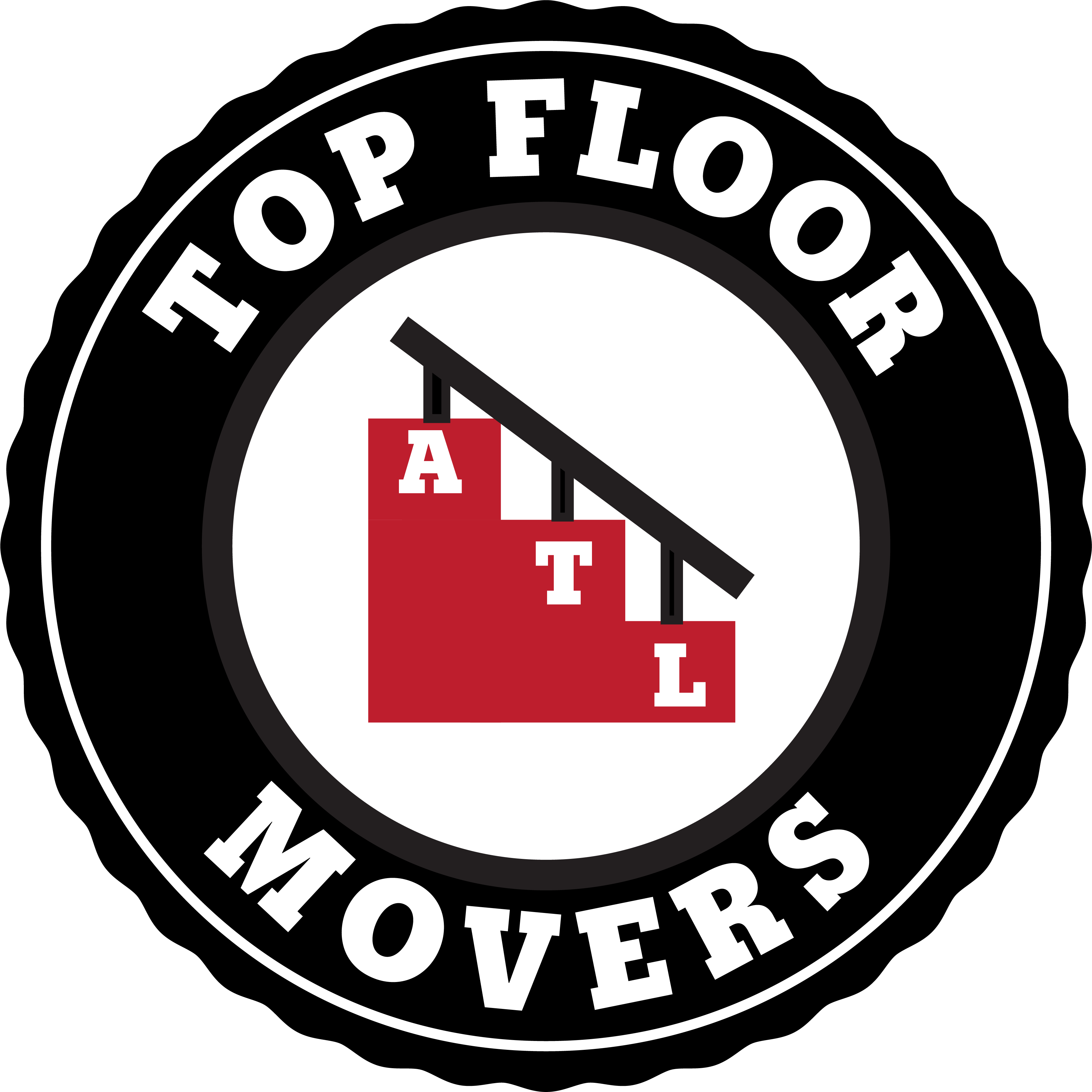ATL. Top Floor Movers logo