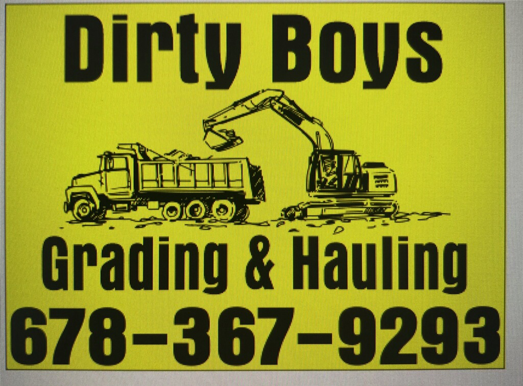 Logo for Dirty Boy Grading and Hauling LLC