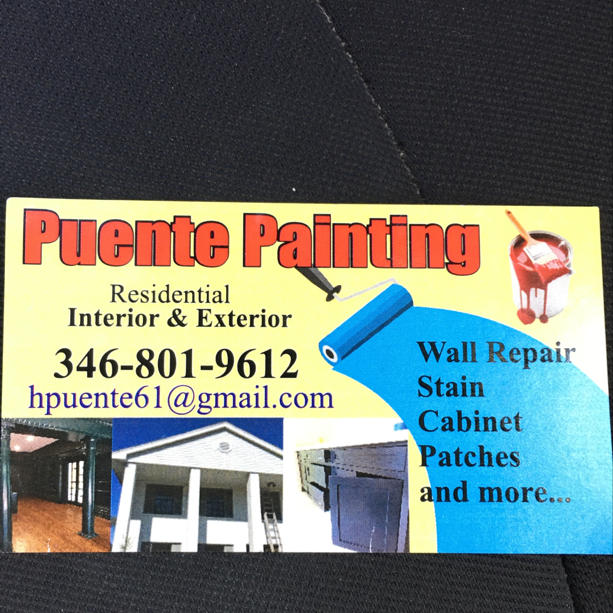 Logo for Puente's Painting