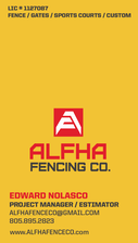 Avatar for ALFHA Fence, LLC