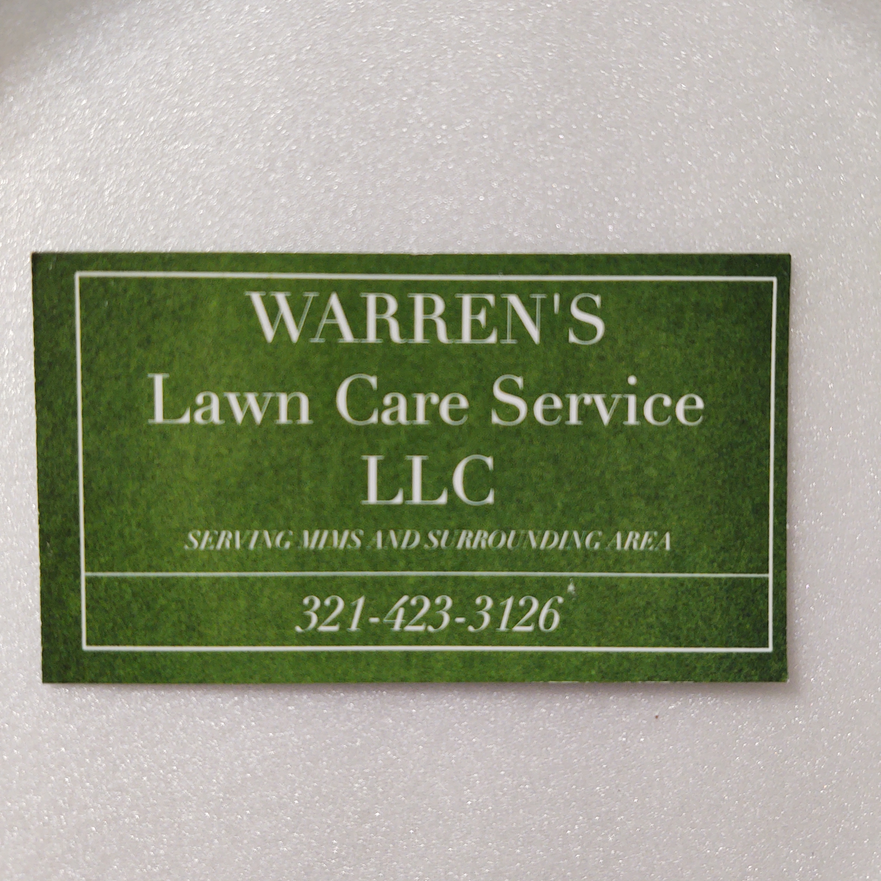 Avatar for Warren's lawn care service