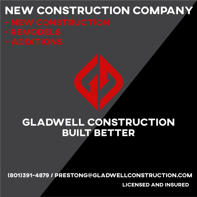 Logo for Gladwell Construction LLC
