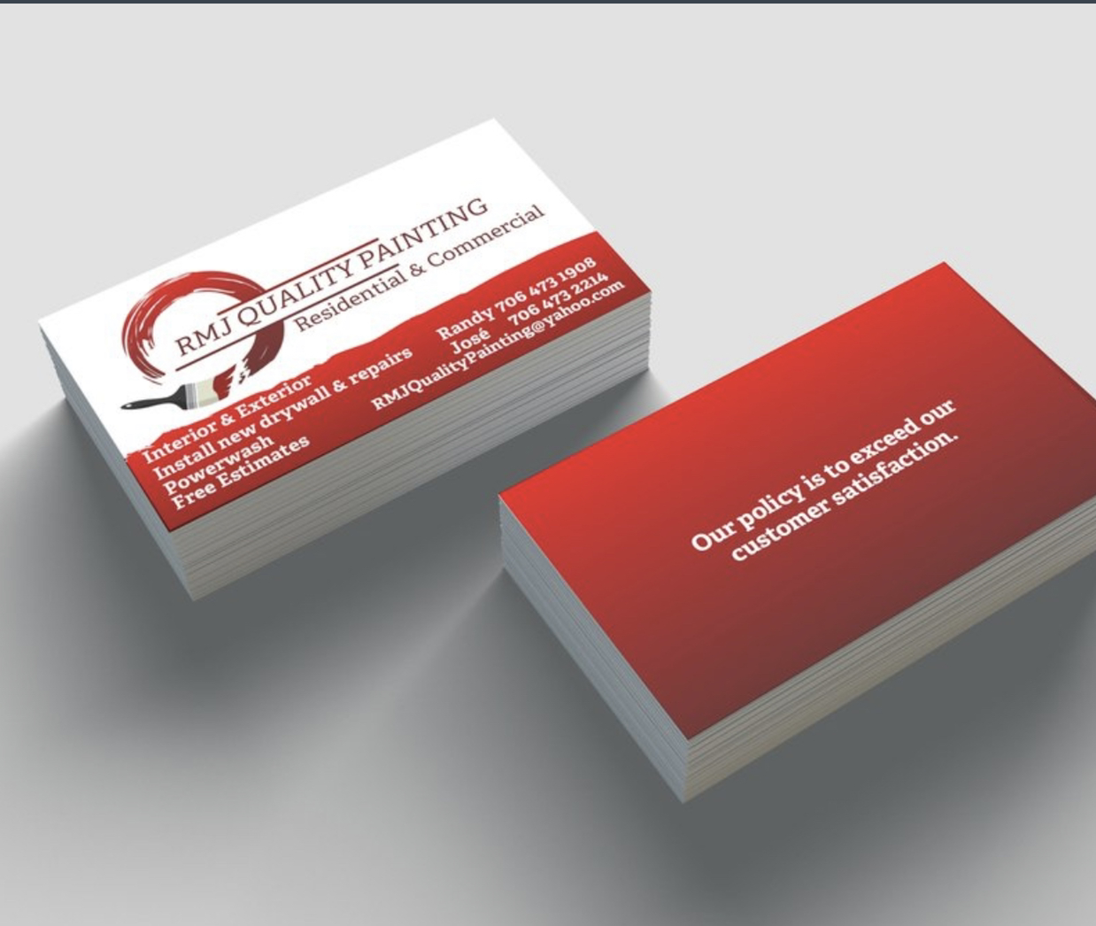 RMJ Quality Painting logo