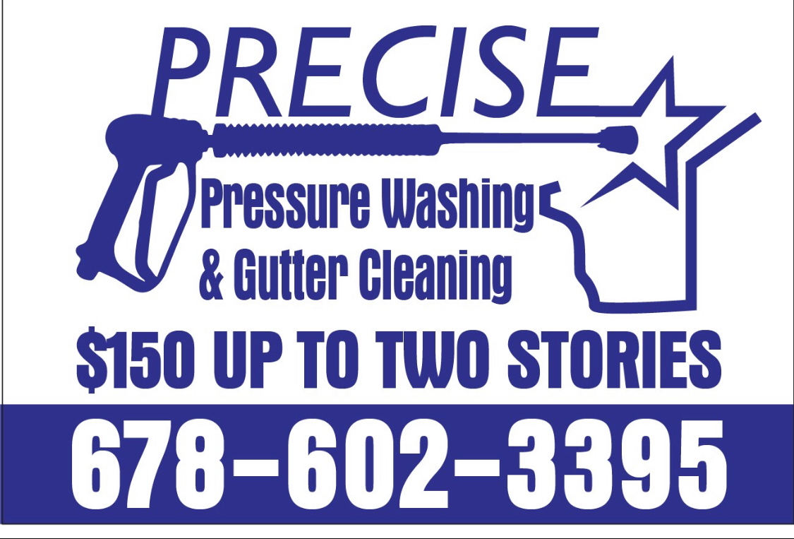 Logo for Precise Pressure Washing