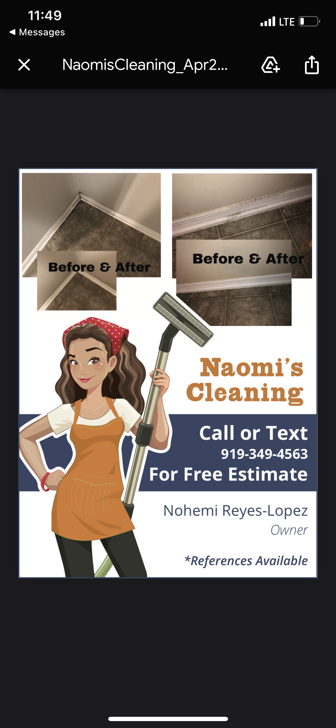 Noemis Cleaning Service, LLC. logo