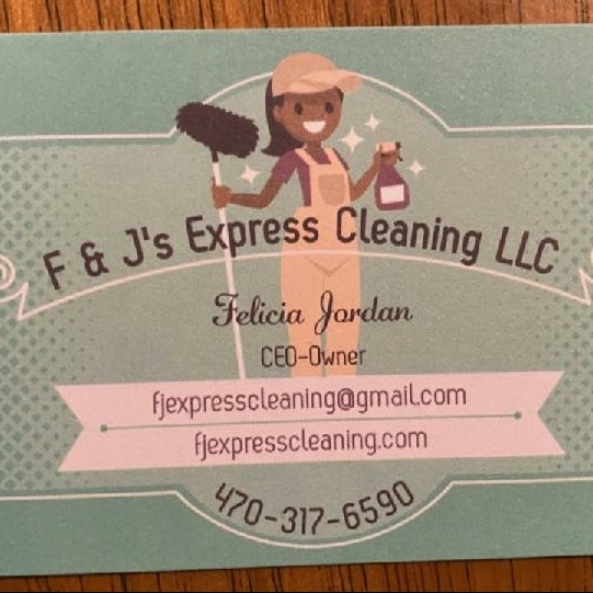 F & J's Cleaning Service logo
