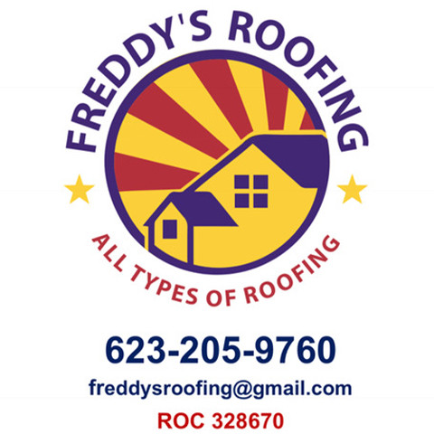 Logo for Freddy's Roofing