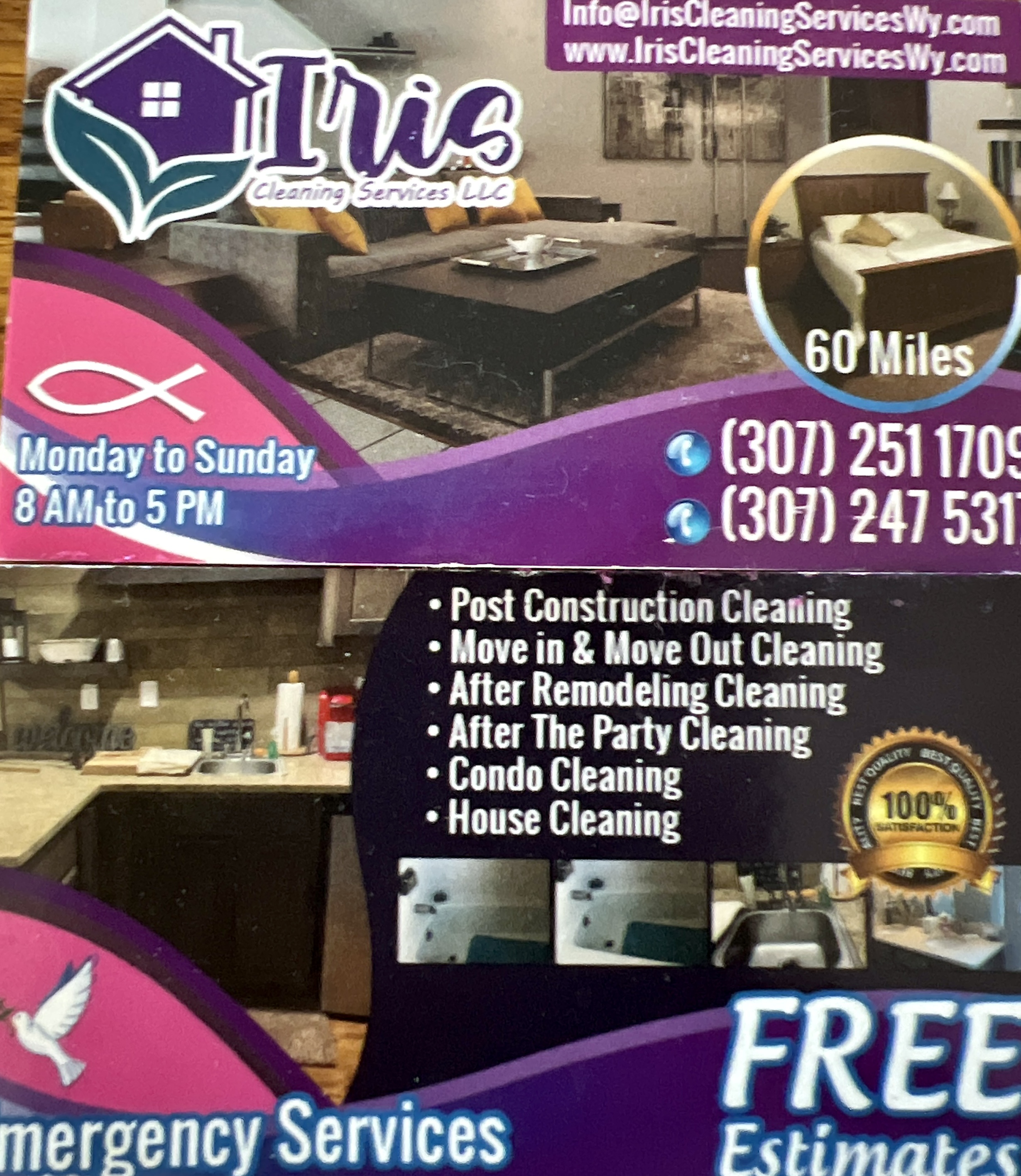 Avatar for Iris Cleaning Services LLC.