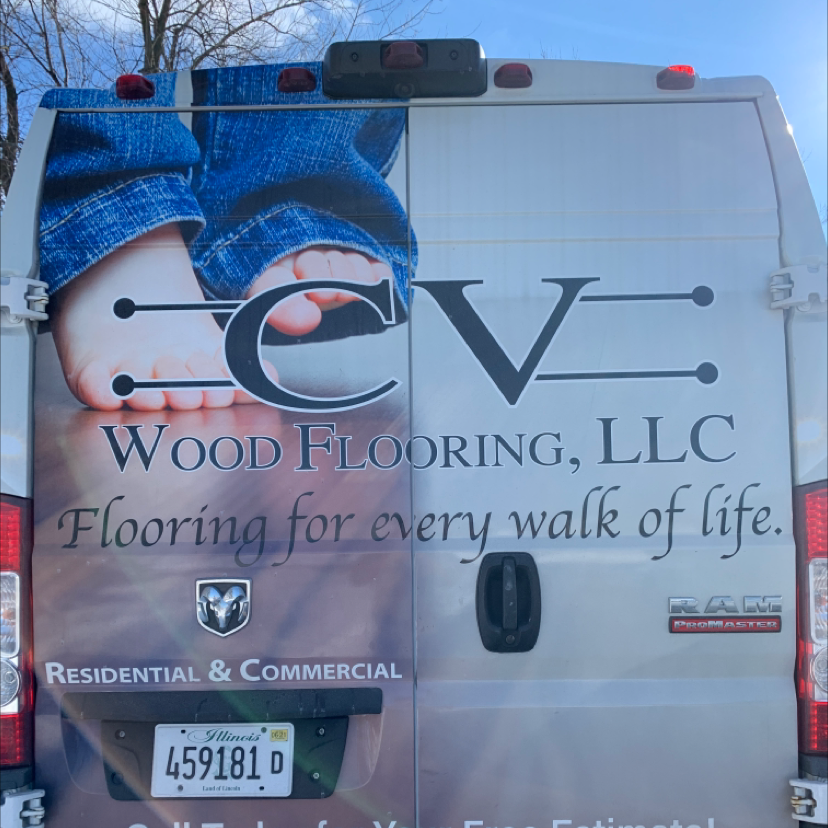 Logo for CV Wood Flooring LLC