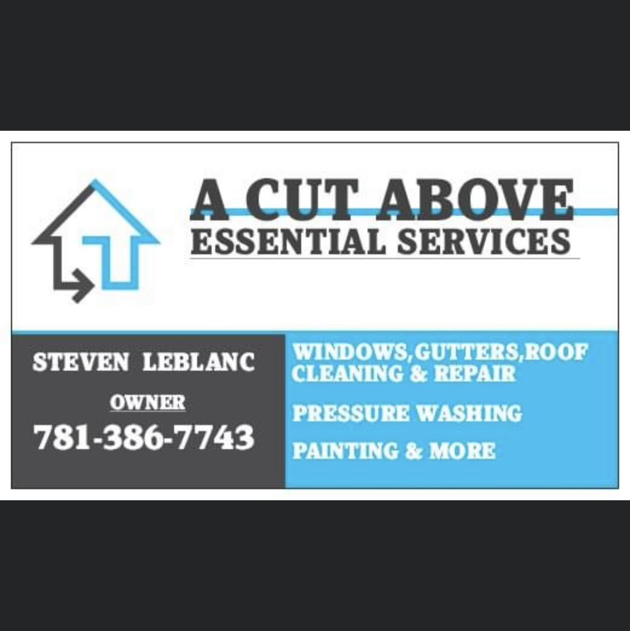 Logo for A Cut Above Essential Services