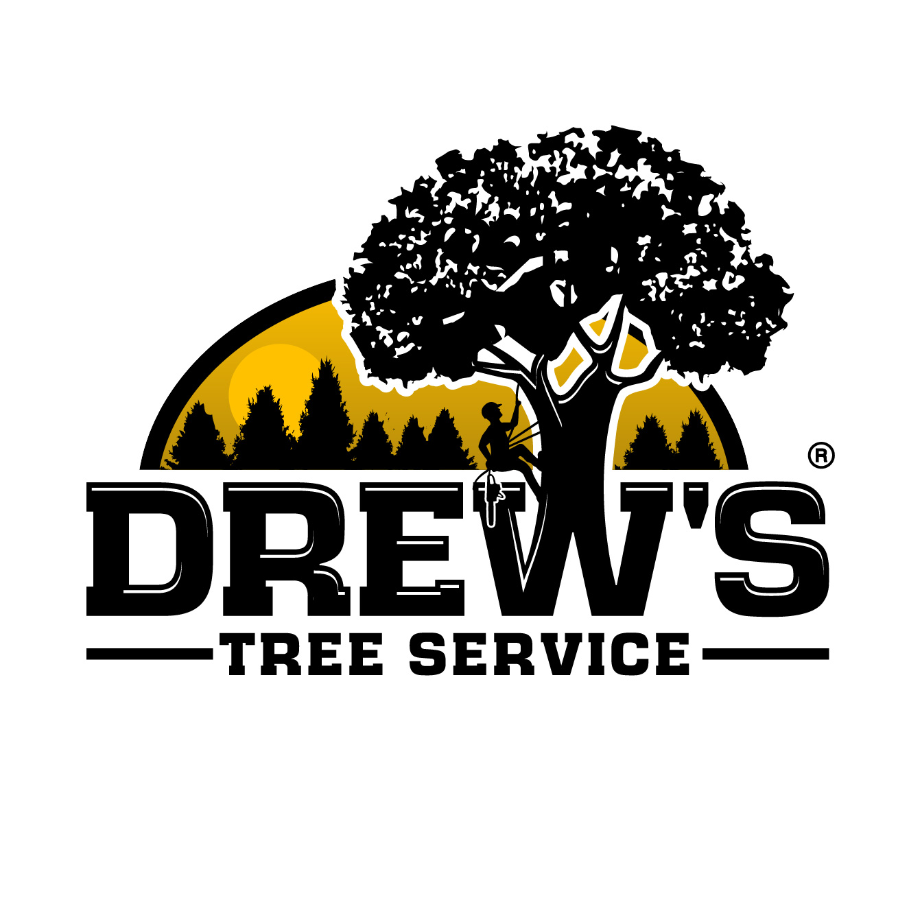 Drew's Tree Service logo