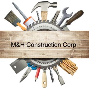 Logo for M&H construction corp
