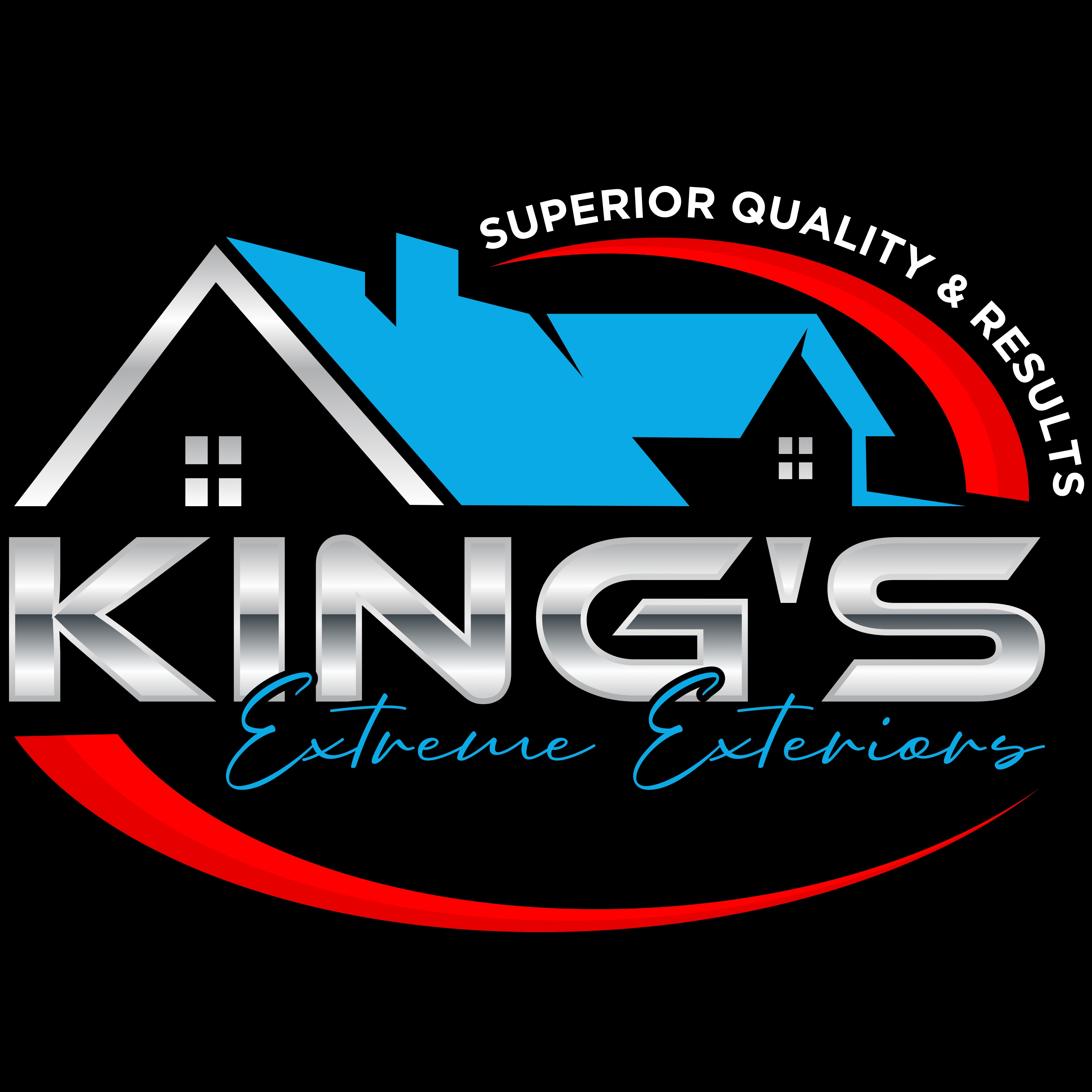 Logo for King's Extreme Exteriors llc
