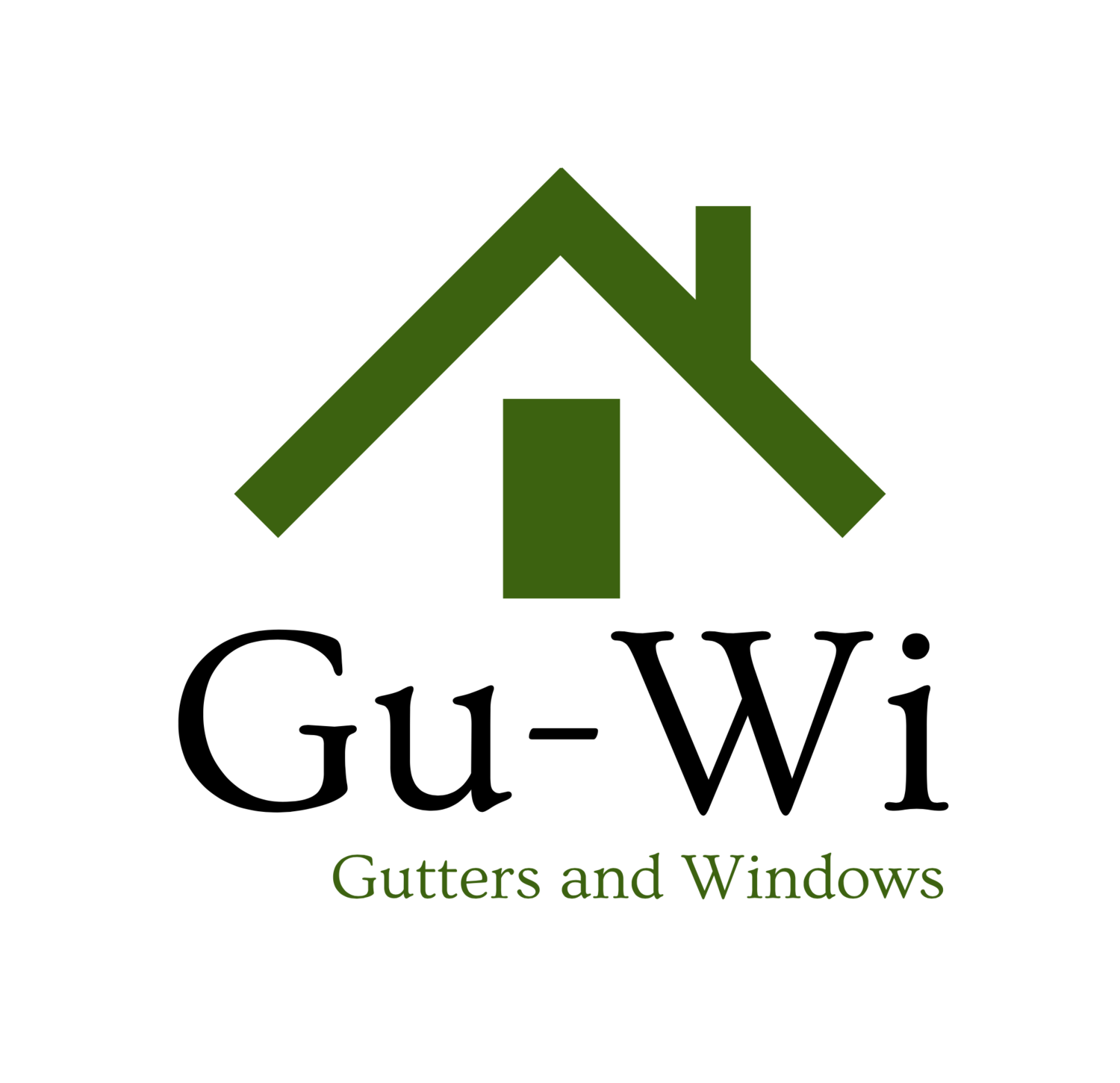 Gu-Wi, Gutters and Windows logo
