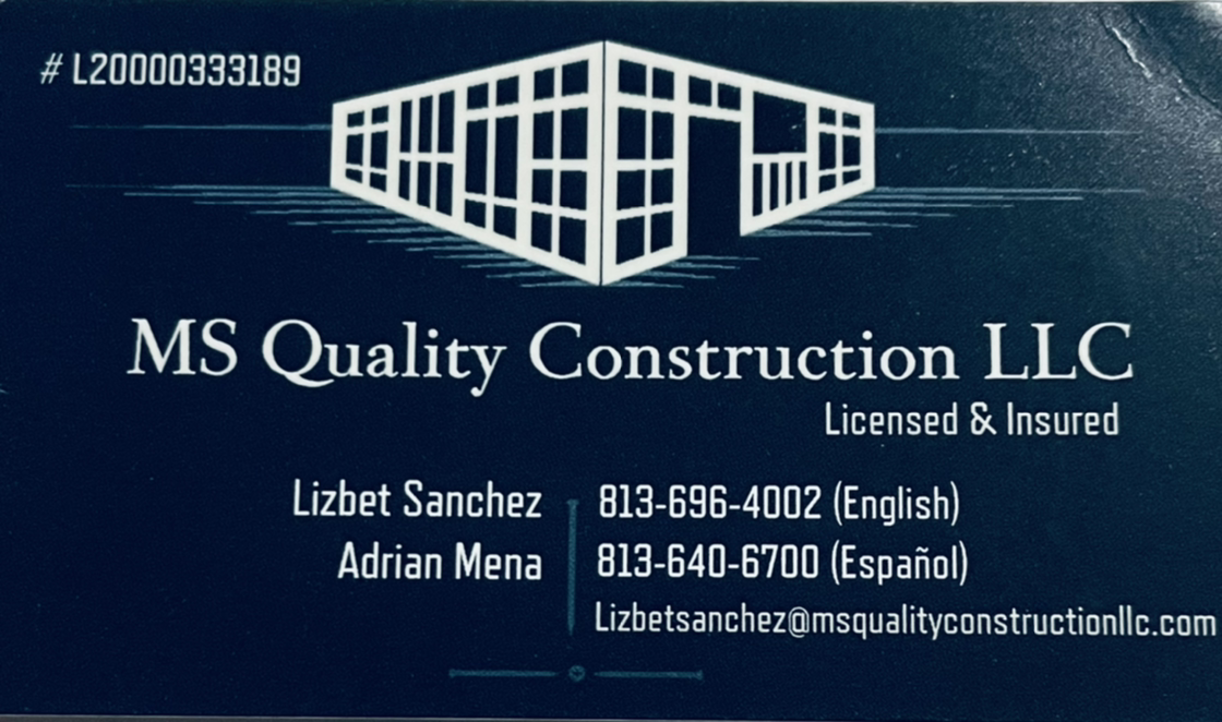 MS Quality Construction logo
