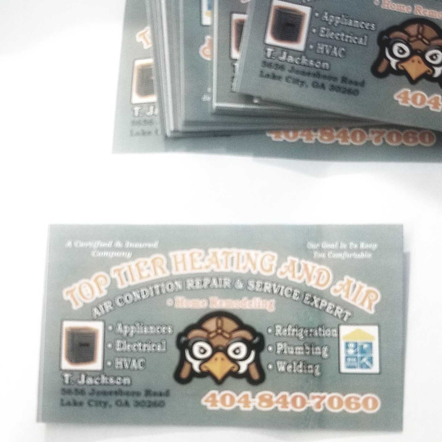 Top Tier Heating and Air logo