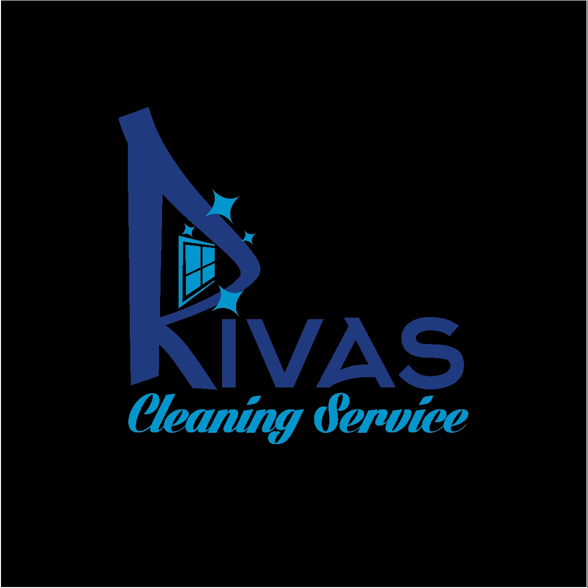 Rivas cleaning service logo