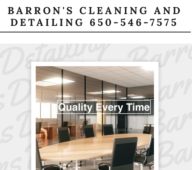 Avatar for Barrons Cleaning And Detailing