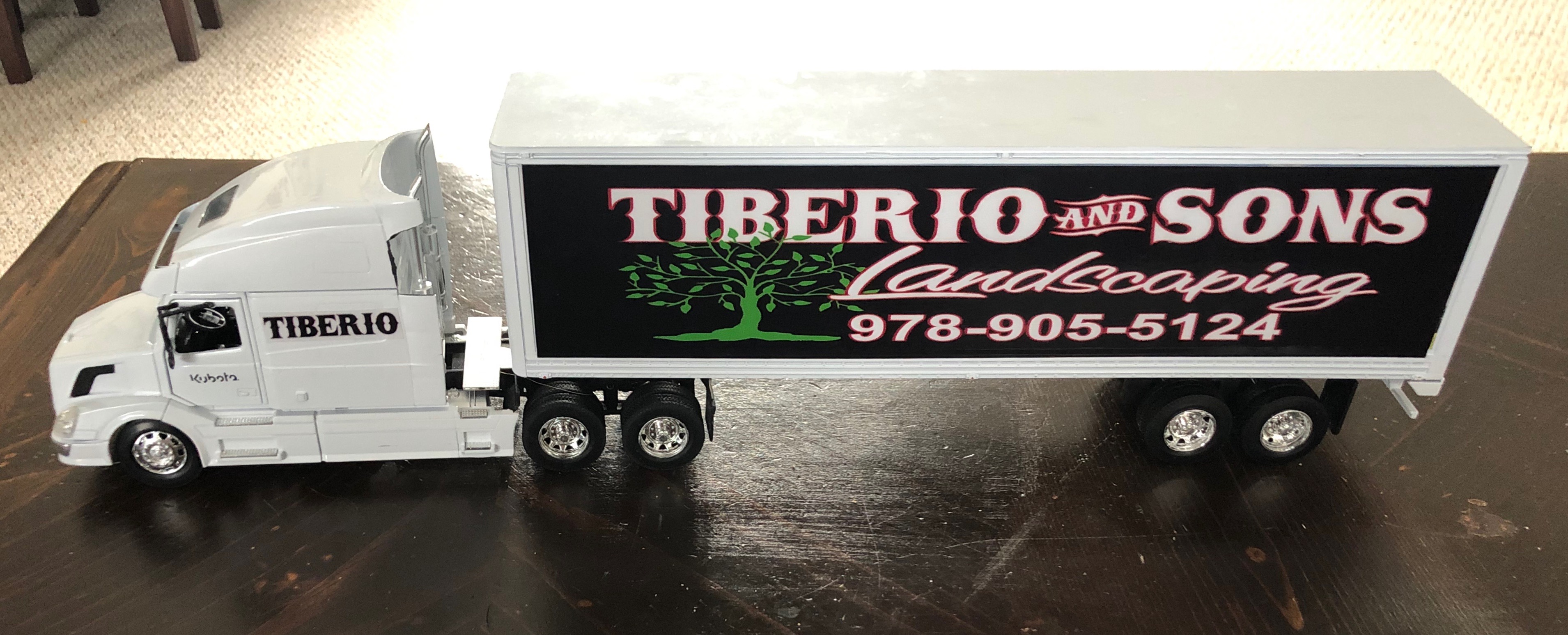 Tiberio&sons landscaping logo