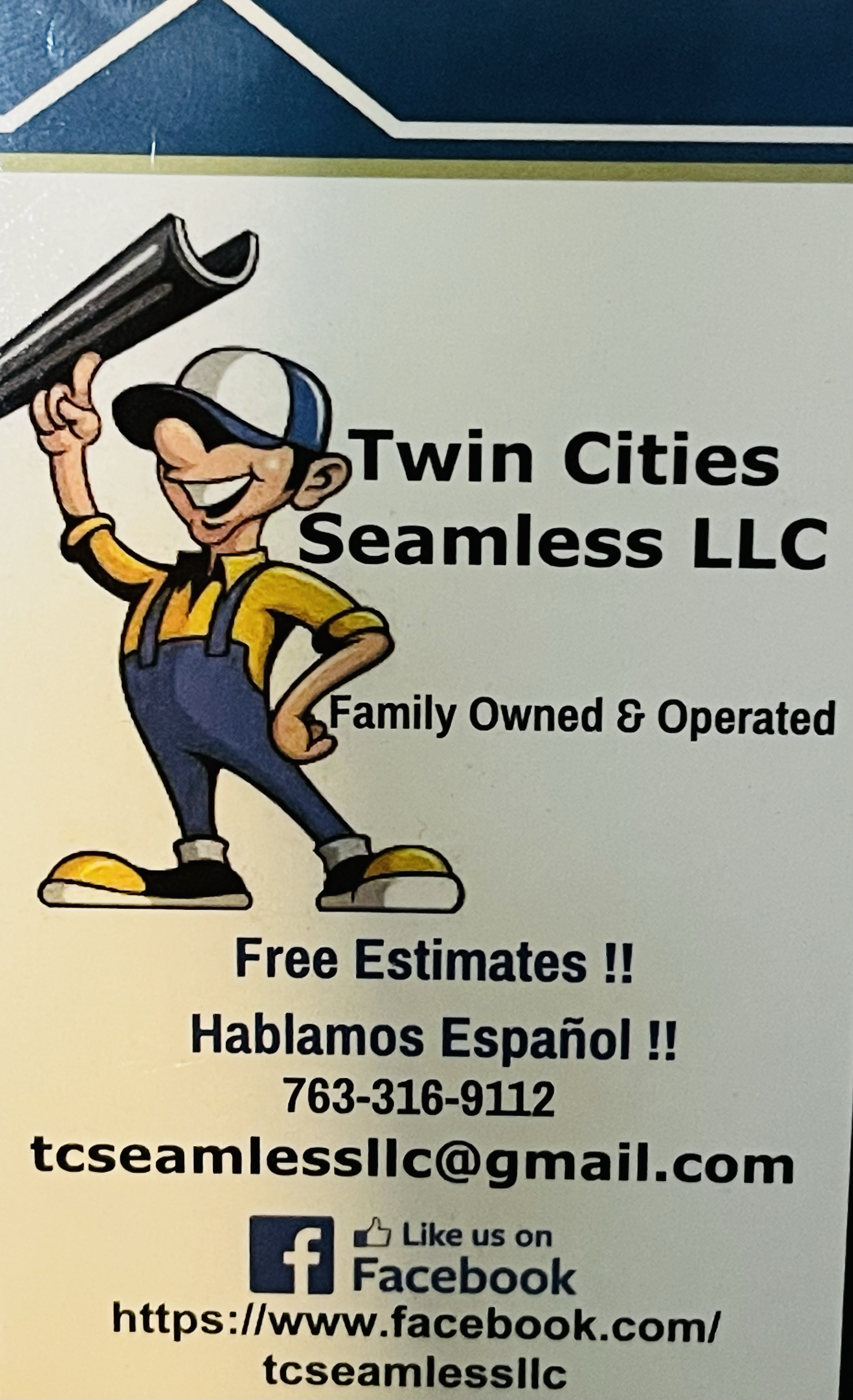 Twin Cities Seamless LLC logo