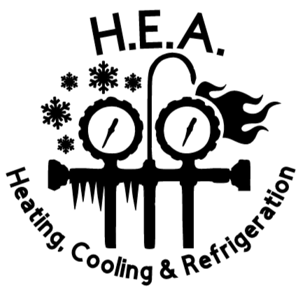 Logo for HEA Heating and Cooling