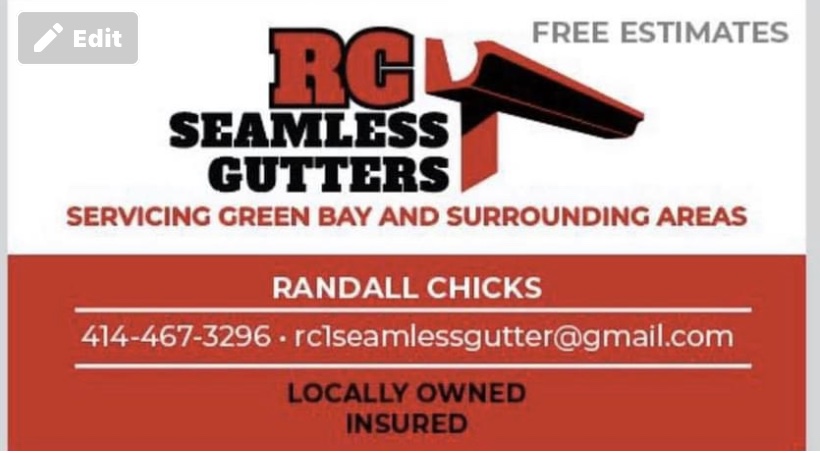RJC Seamless Gutters logo