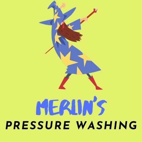 Merlin's Pressure Washing logo