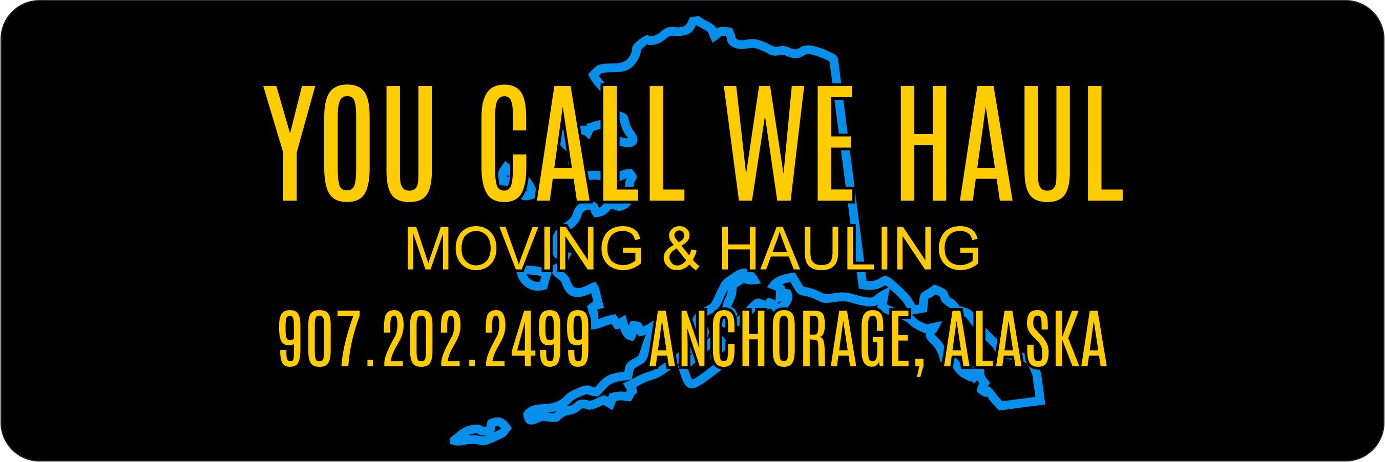YOU CALL WE HAUL logo