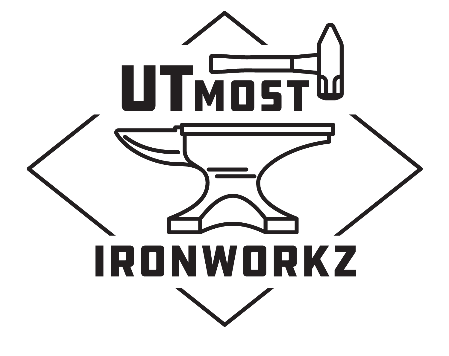 Utmost Ironworkz logo